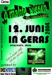 g'mahte wiesn I party flyer